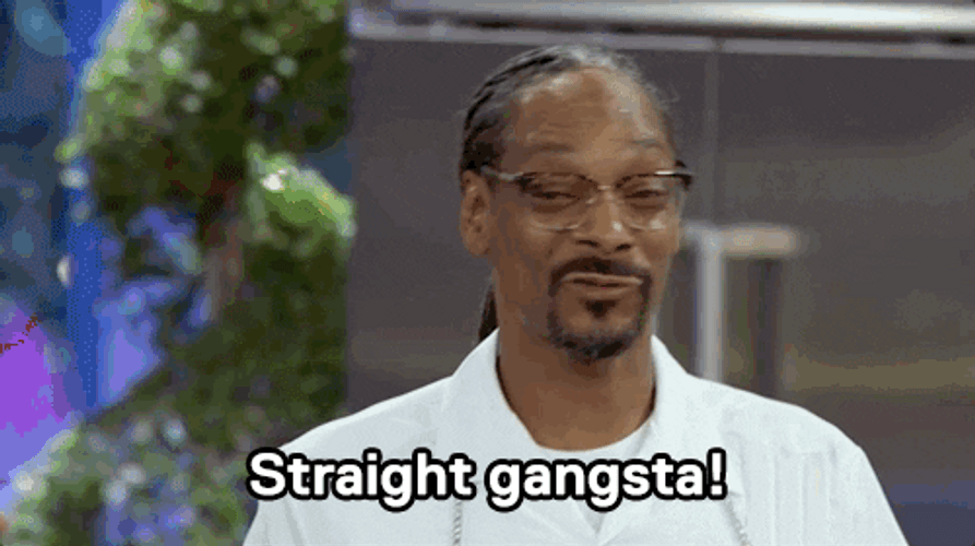 Snoop Dogg Straight Gangsta GIF