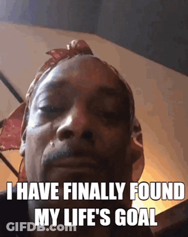 Snoop Dogg Wearing Bandana Says Found Life Goal GIF