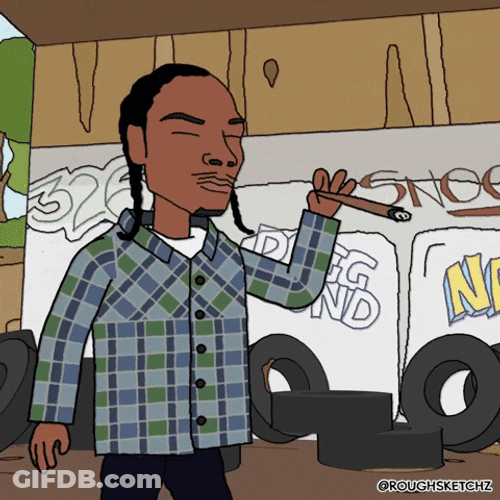 Snoop Dogg Who Is Smoking GIF
