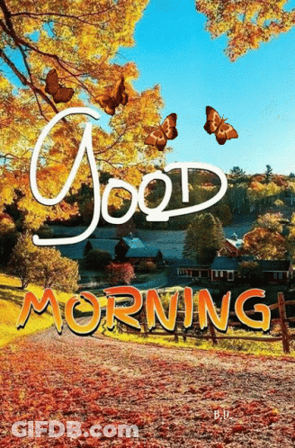 Snoopy And Charlie Brown Standing By Pile Of Leaves Saying Happy Fall GIF