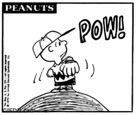 Snoopy And Charlie Brown Talking GIF