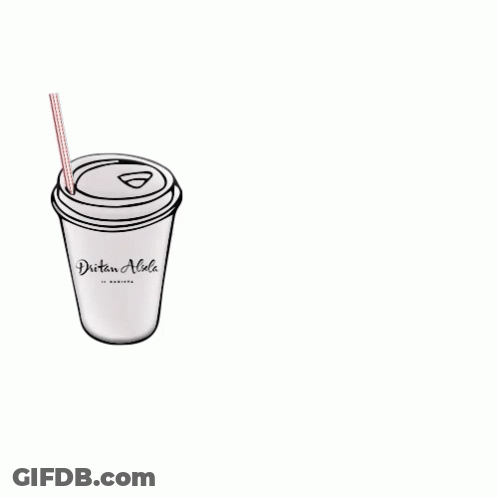 Snoopy And Lucy Holding Coffee Summertime Ahead GIF