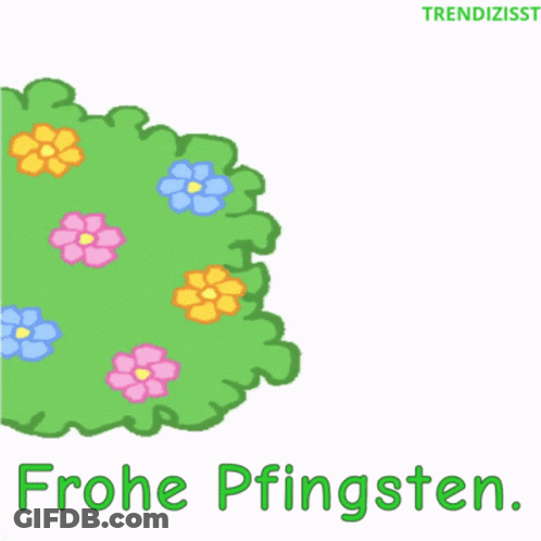 Snoopy And Woodstock Frohe Pfingsten GIF