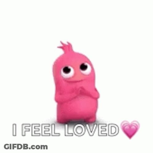 Snoopy And Woodstock Holding Heart In Front Of Faces GIF