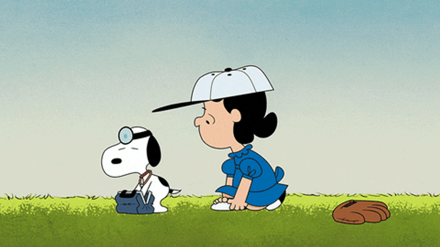 Snoopy Being A Doctor GIF