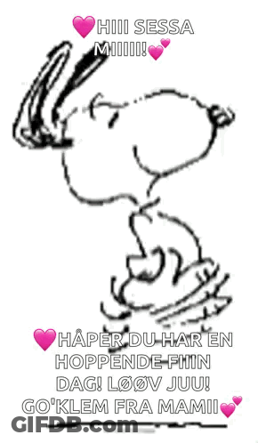 Snoopy Black And White Drawing With Hii Sessa Miiii GIF