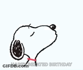 Snoopy Blowing Kiss With Hearts GIF
