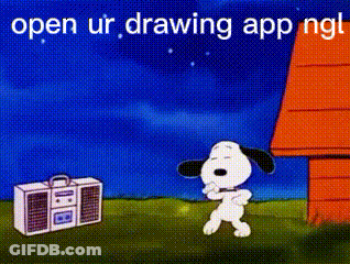 Snoopy Dancing In Front Of Radio GIF