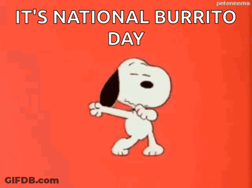 Snoopy Dancing With Chicken Dumplings Lunch GIF