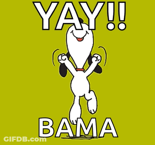 Snoopy Dancing With Yay Bama GIF