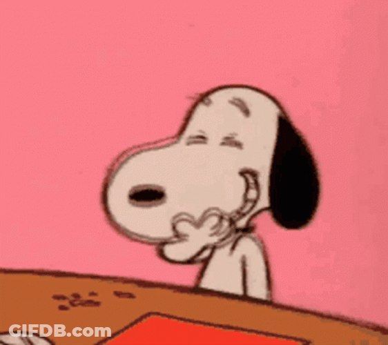 Snoopy Dog Laughing GIF
