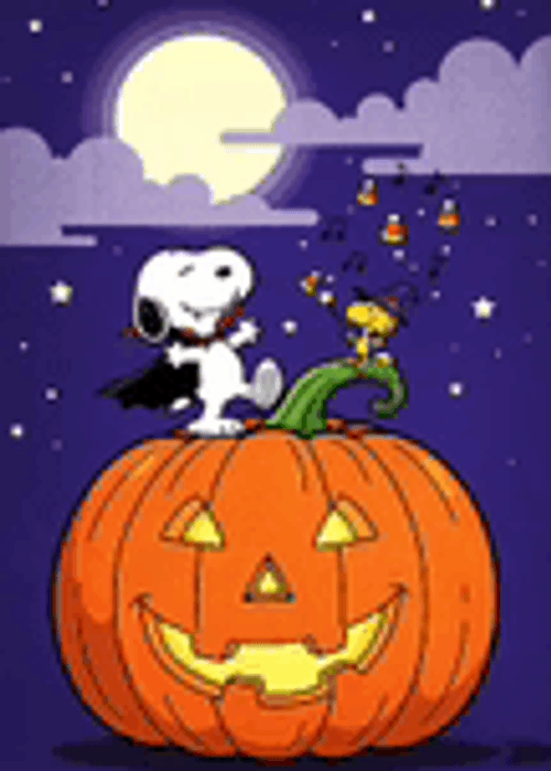 Snoopy Halloween Meme GIF