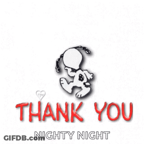 Snoopy Holding Heart Saying Thank You GIF