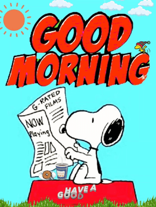 Snoopy Humor Good Morning Tuesday Have A Good Day GIF