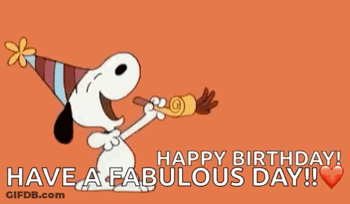 Snoopy In Green Hat And Goggles On Wooden Box GIF