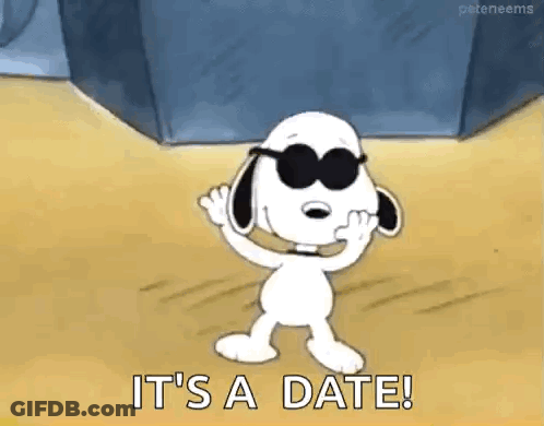 Snoopy Is Wearing Sunglasses And Waving While Dancing . GIF