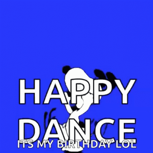 Snoopy It's My Birthday GIF