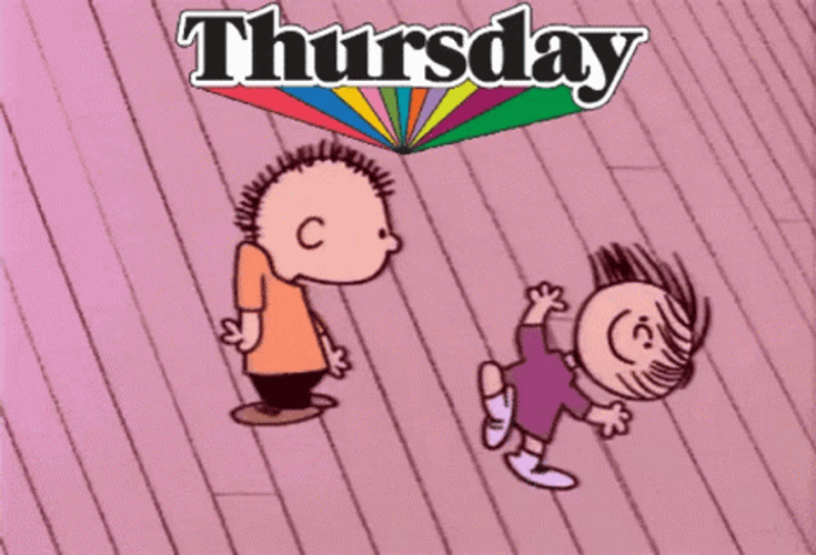 Snoopy Joe Dancing Thursday GIF