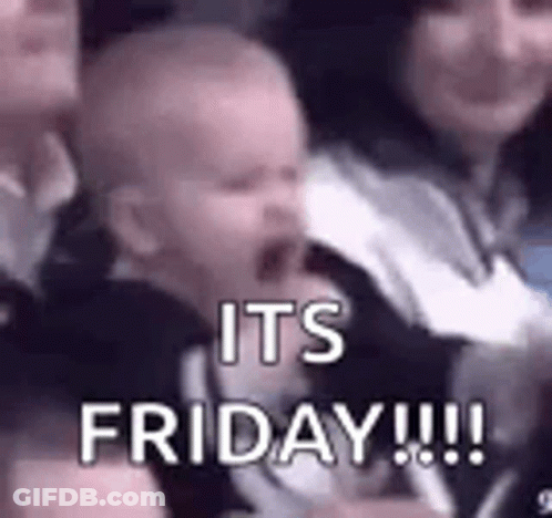 Snoopy Jumping It's Time To Do The Friday Dance GIF