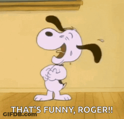 Snoopy Laughing GIF