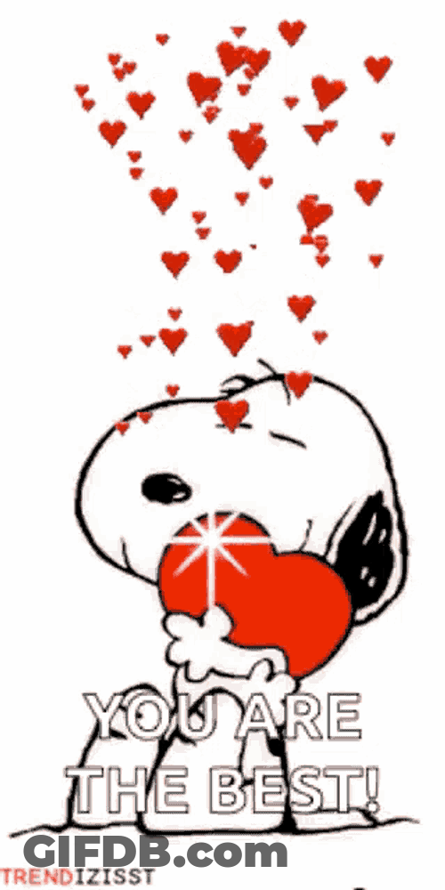 Snoopy Love GIF
