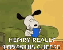 Snoopy Reading Book Holding Coffee GIF