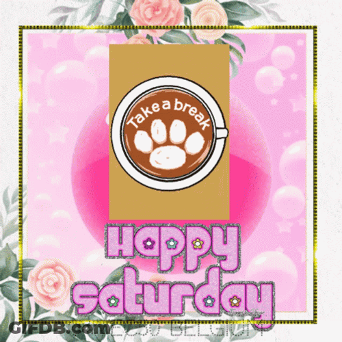 Snoopy Saturday Take A Break GIF