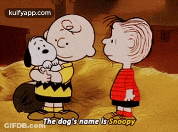 Snoopy Smiling How You Doing GIF