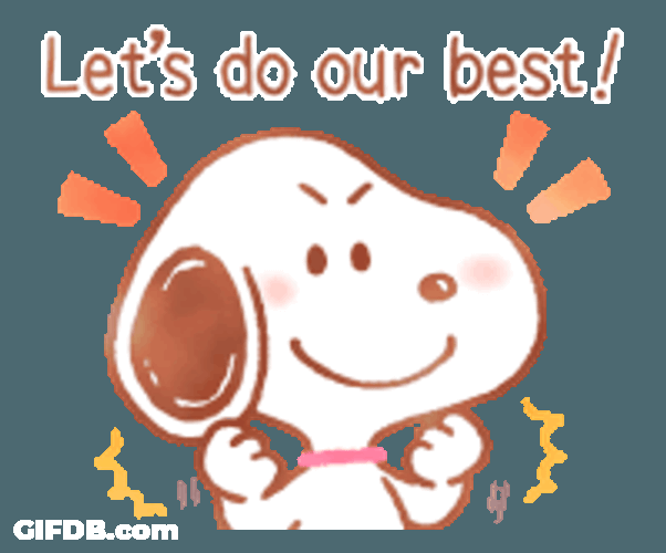 Snoopy Sticker GIF