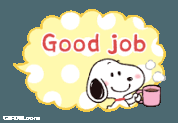Snoopy Sticker GIF