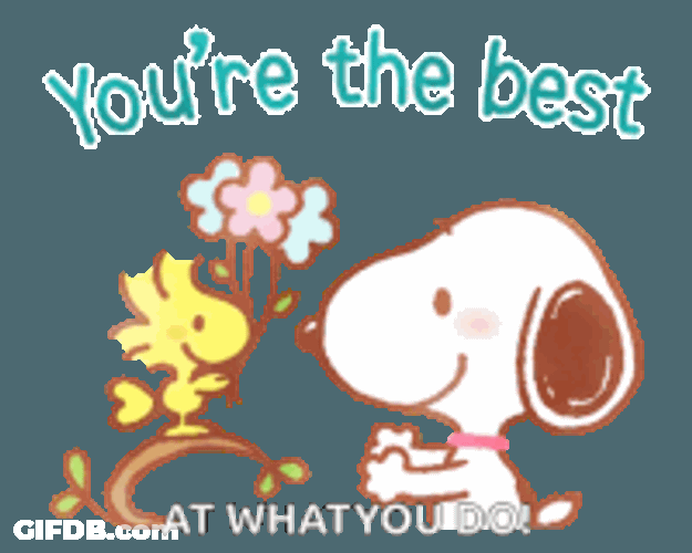 Snoopy Sticker GIF