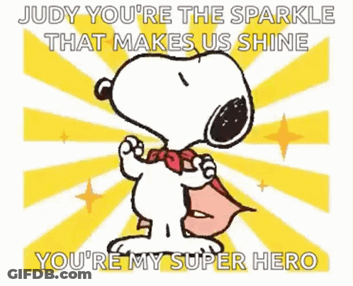Snoopy Super Hero GIF