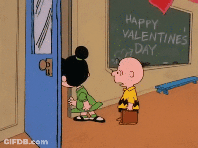 Snoopy Valentines Day Charlie Looking For Someone GIF