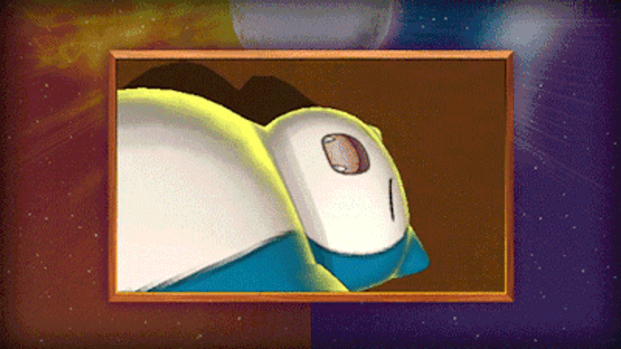 Snorlax Red Beaming Eyes GIF