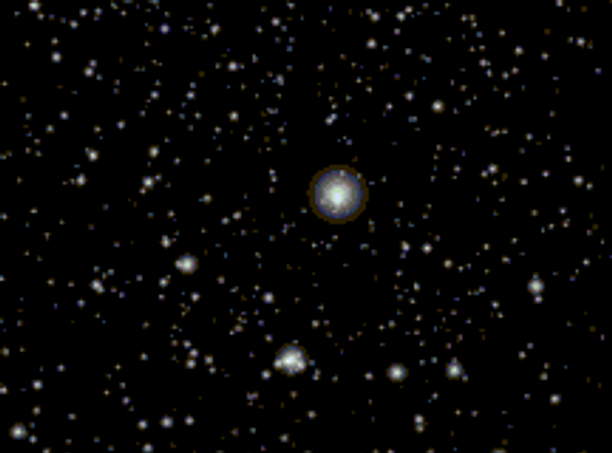 Snow Falling Lights GIF
