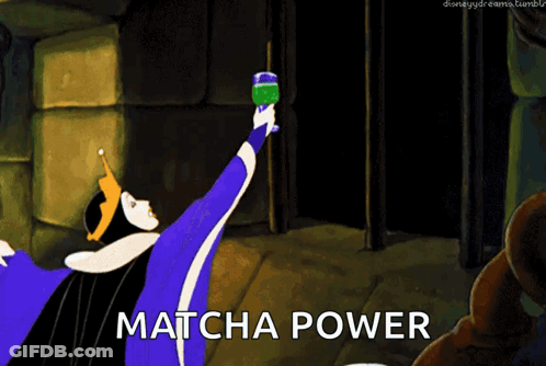 Snow White And The Seven Dwarfs Matcha Power GIF