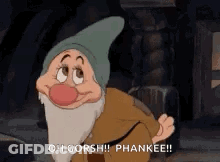 Snow White Character Saying Oh Gorsh Phannee GIF