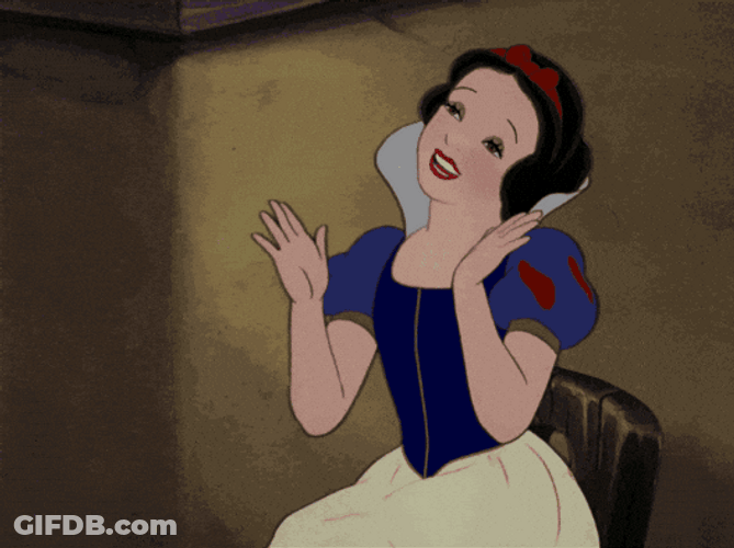 Snow White Clapping Meme GIF
