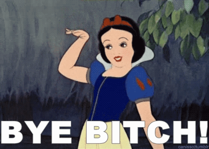 Snow White Ding Dong The Witch Is Dead GIF