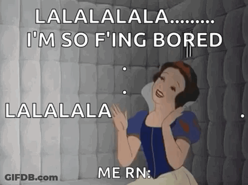 Snow White Singing With Headphones GIF