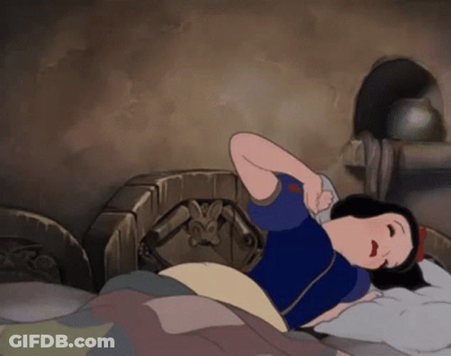 Snow White Waking Up GIF
