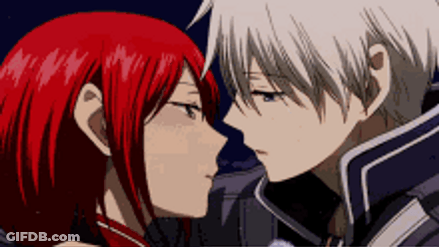 Snow White With The Red Hair Anime Kiss GIF