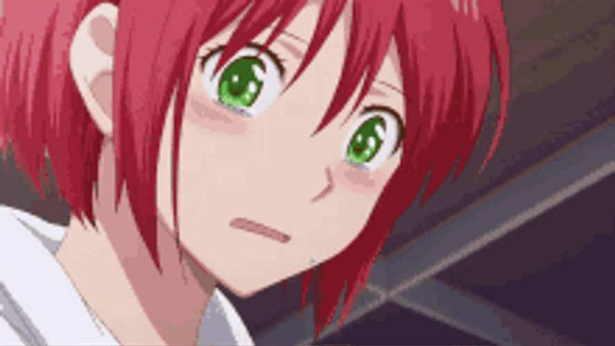 Snow White With The Red Hair Shirayuki Crying GIF