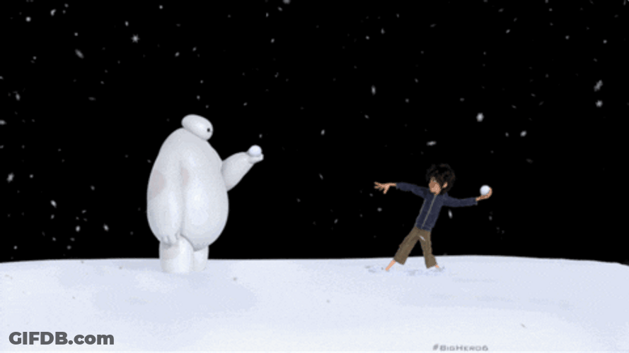 Snowball Bay Max Big Hero Space GIF