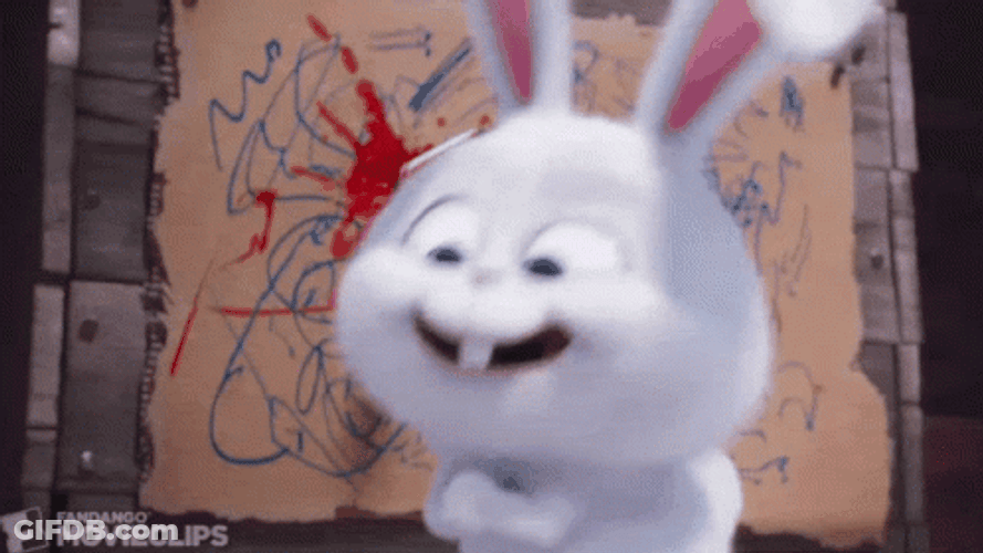 Snowball Talking Secret Life Of Pets GIF