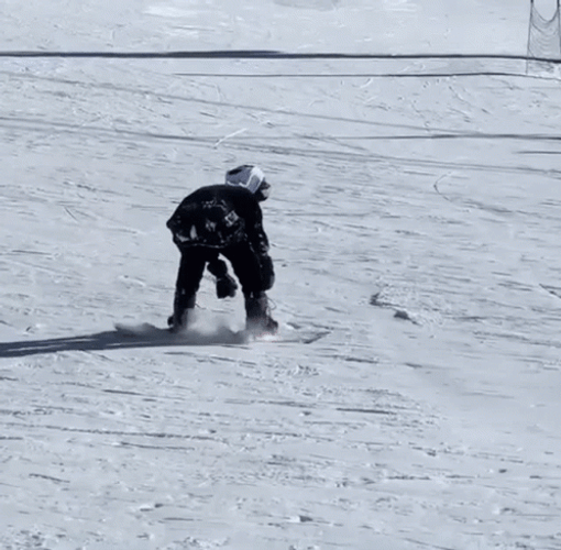 Snowboarding Funny Epic Fail GIF