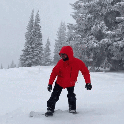 Snowboarding Snowboarders Winter Snow Gear GIF