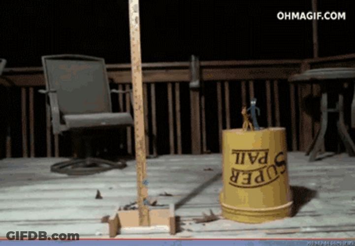 Snowing Time Lapse GIF