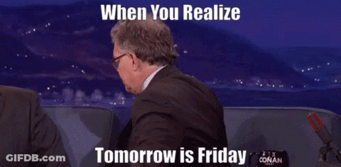 Snowman Saying Good Morning One More Day Until Friday GIF