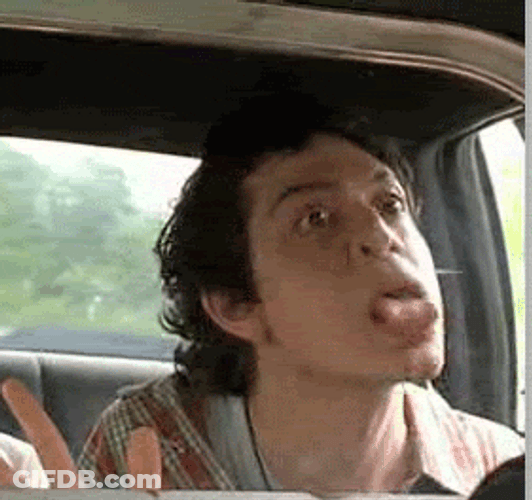 Snozberries Man Window Licker GIF
